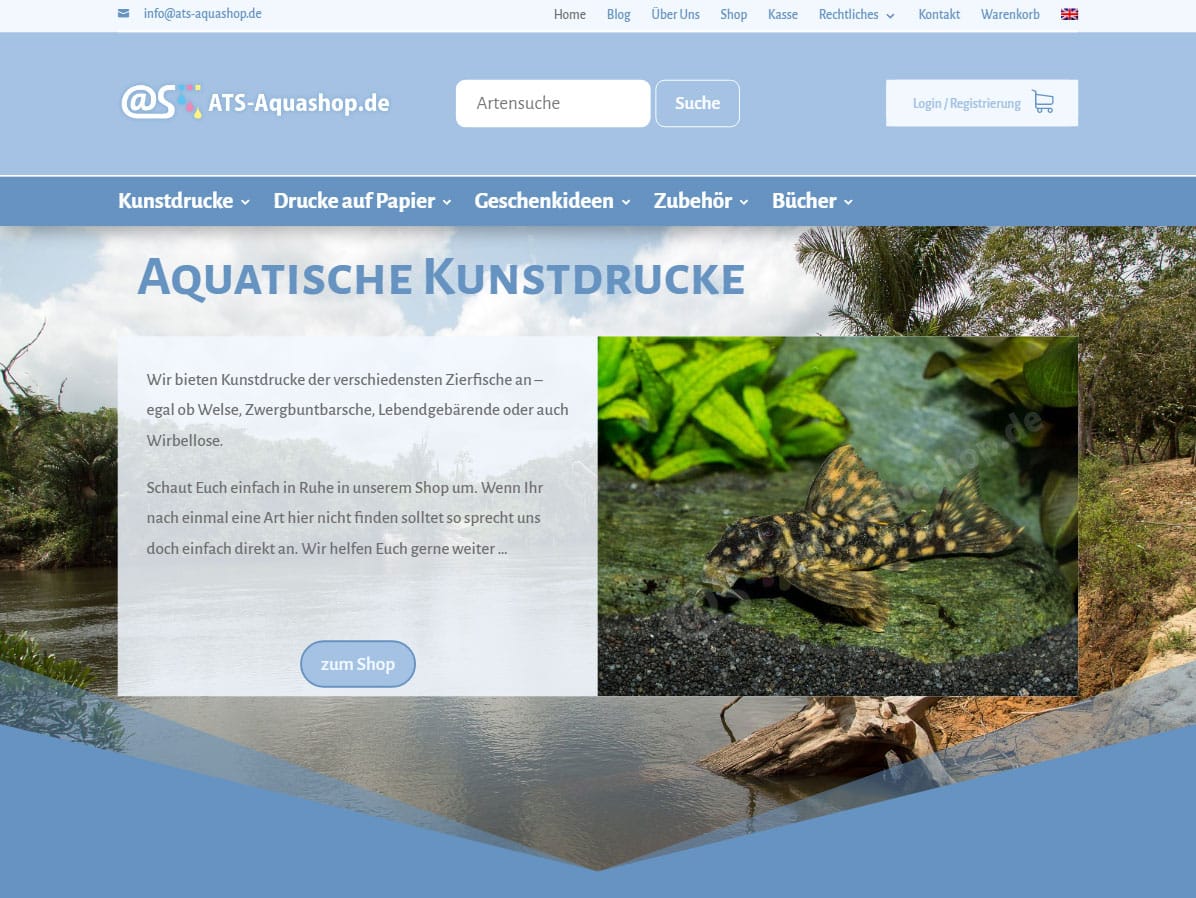 Startseite: ATS-Aquashop.de